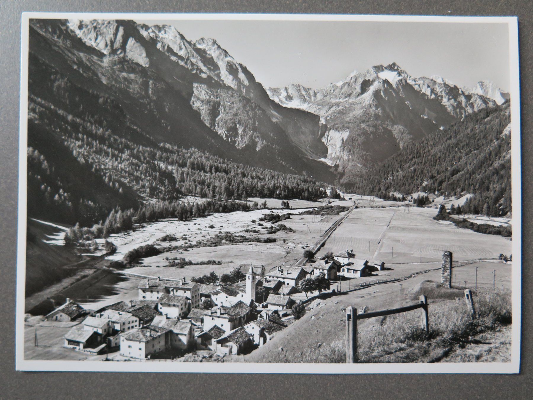 Cartoline postali: CASACCIA - BERGELL – Usato da Wittenbach venduto da lipasal