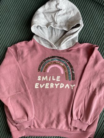 Hoodie mit Kapuze von H&M Gr. 134/140