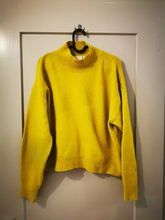 H&M Strickpullover, Grösse M, Senfgelb, Winter Angebot! (55)