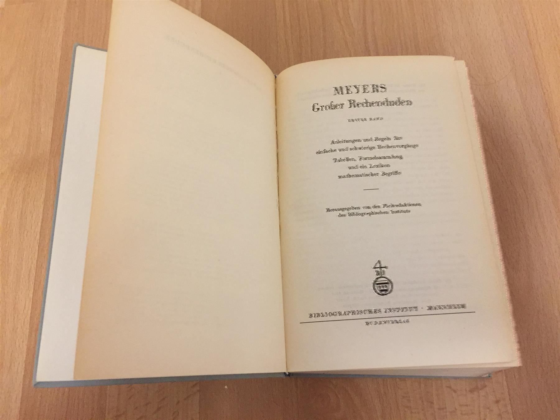 Bücher: Meyers Rechen Duden 1964. – Gebraucht aus Cormagens von Bonsai111 3