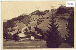 Le Massif du Chasseron vu du Mont des Cerfs