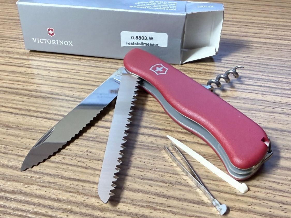 Victorinox Coltelli tascabile: Victorinox Feststellmesser NEU – Nuovo e nell'imballaggio originale da Dallenwil venduto da jeni152