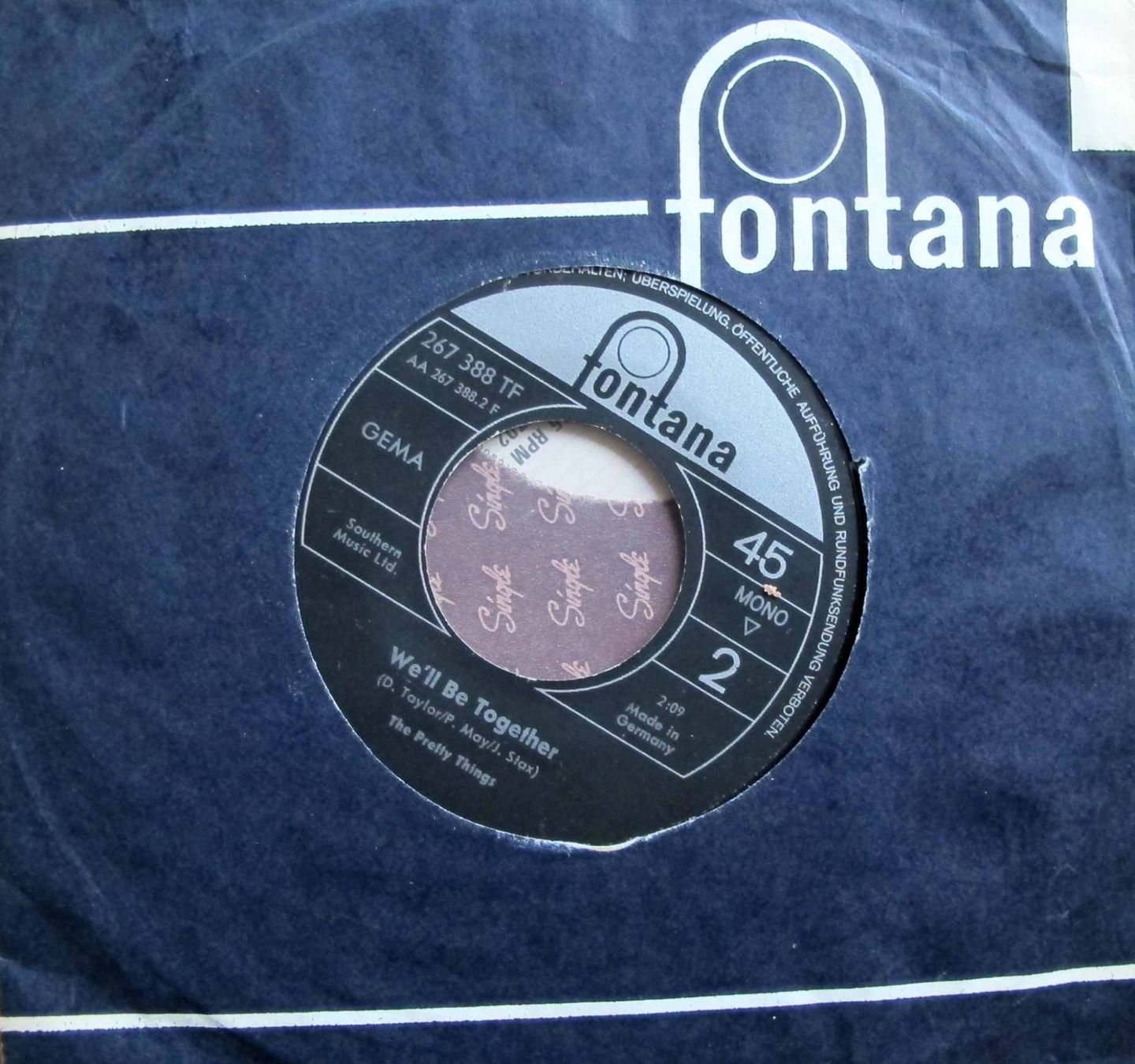 Schallplatten: The Pretty Things – Don't Bring Me Down 7" – Gebraucht aus Schaffhausen von vinylandmore 1