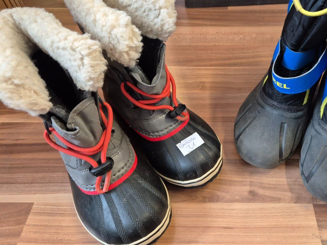 Sorel Schuhe für Jungen: Winterschuhe gr 31 mit Klett von SOREL b1 – Gebraucht aus Schwarzenburg von Flamingo07 1