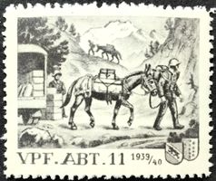 Soldatenmarke 2.WK, Verpflegungs Abt 11, Wi Vpf 72