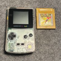 Gameboy Color Transparent  + Pokemon Goldene auf Deutsch