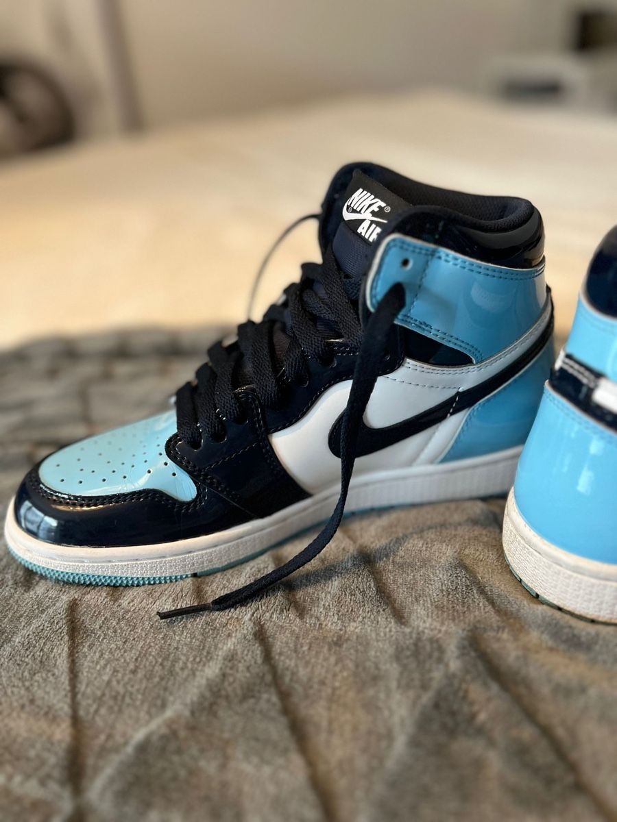 Jordan Damenschuhe: Jordan 1 Retro High Babyblau – Gebraucht aus Wetzikon ZH von Heidi056 3