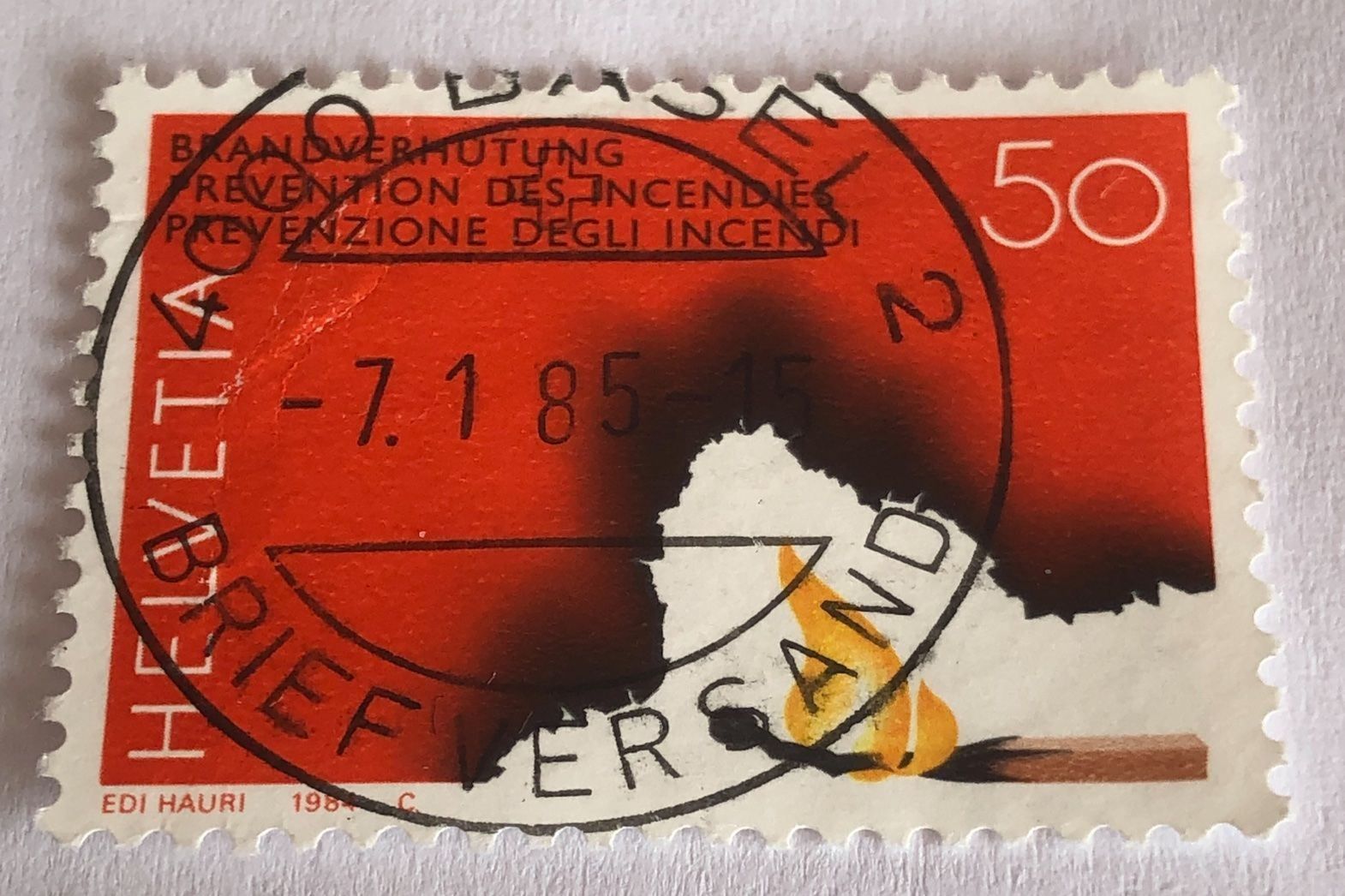 Tutti i francobolli: Nr.710 mit Vollstempel  Basel – Usato da Aarau venduto da Billa007
