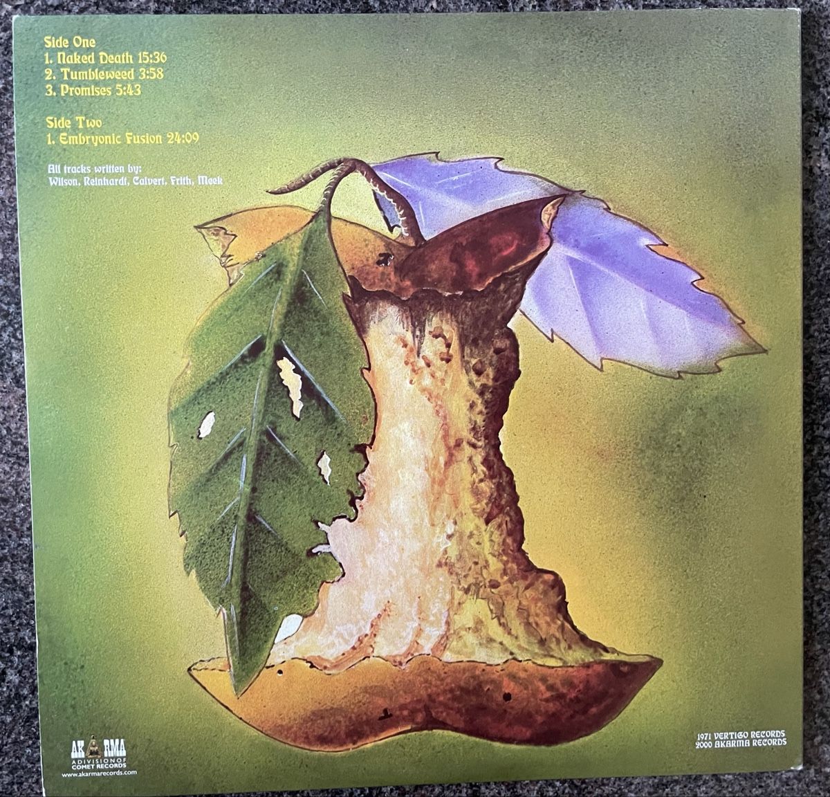 Dischi in vinile: Catapilla - same - AKARMA - Vinyl LP – Usato da Olten venduto da Bluespapst 1