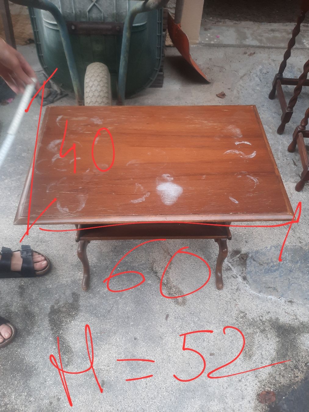 Tische: Table de salon – Gebraucht aus Vernamiège von PraDeNautz-laCave 2