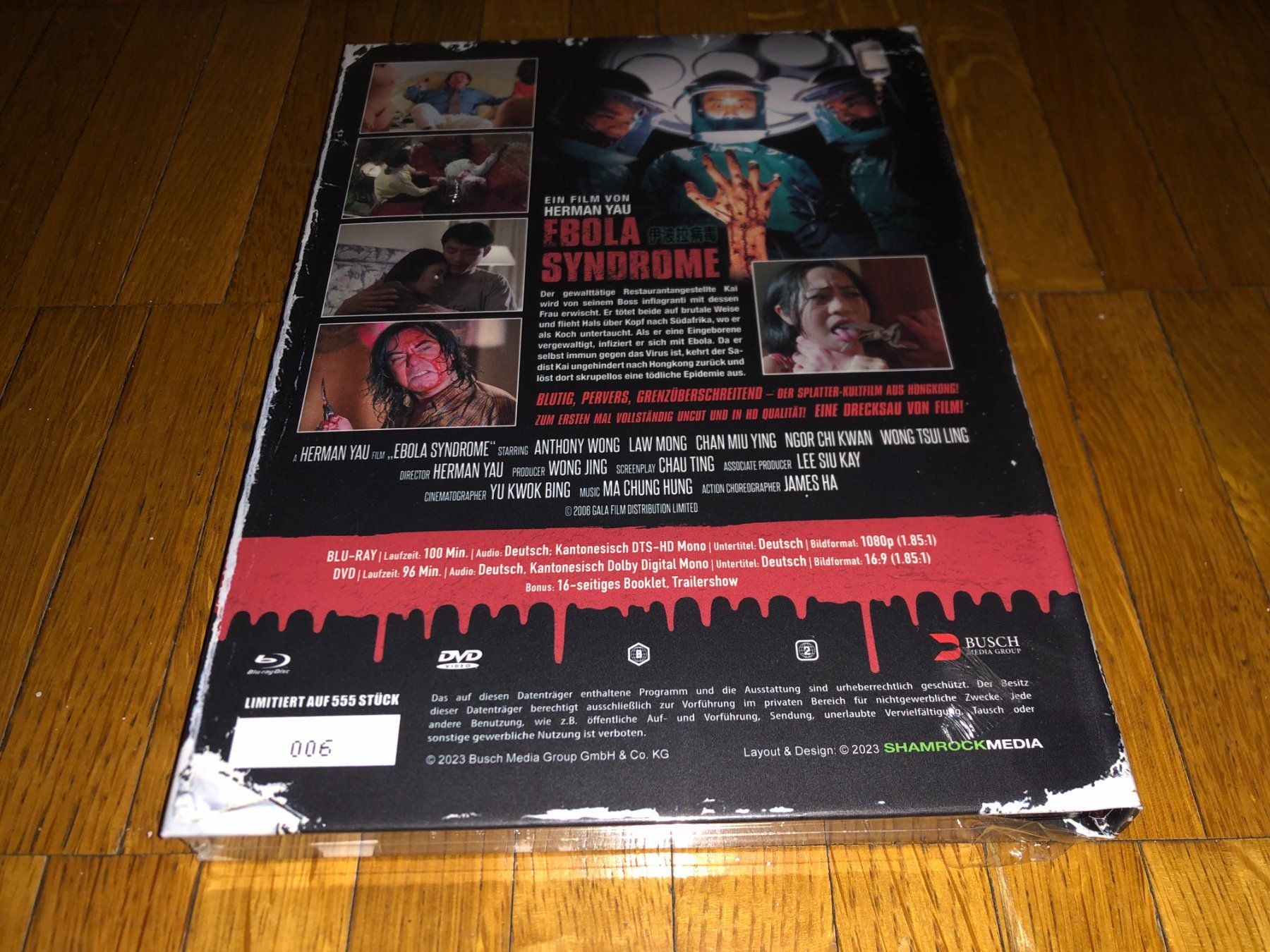 Alle DVDs: Ebola Syndrome - MEDIABOOK - E - UNCUT – Neu und originalverpackt aus Basel von havsok 1