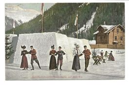 Davos-Platz (GR) Schlittschuhsport - Walzerläufer - 1908
