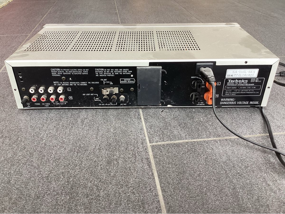Technics Receiver: Verstärker Technics SA-150L – Gebraucht aus Plons von Tschugi140 1