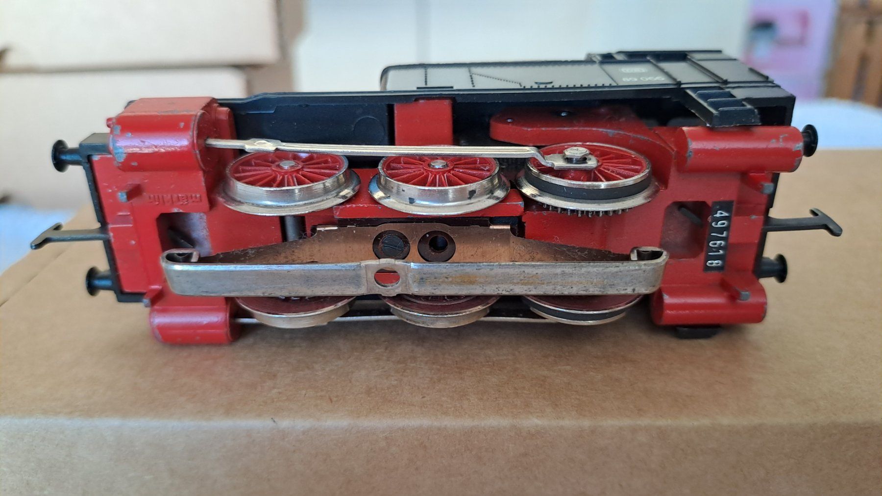 Märklin Modellini di ferrovie: Märklin DB Dampflok BR 89 H0 WS / 51 – Usato da Winterthur venduto da Riebeli333 4