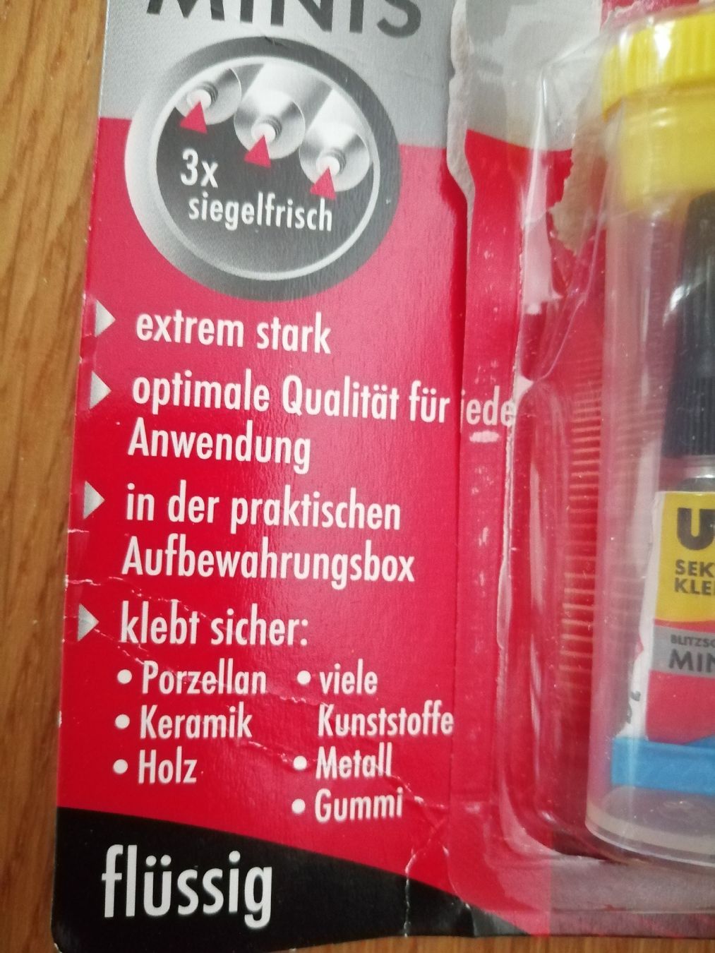 Tutti gli attrezzi: 1 Tübchen UHU Sekundenkleber – Usato da Windisch venduto da mer_6cjk 1