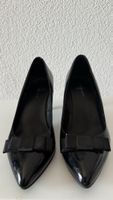 Pumps Roberto Santi Lackleder schwarz Gr 38
