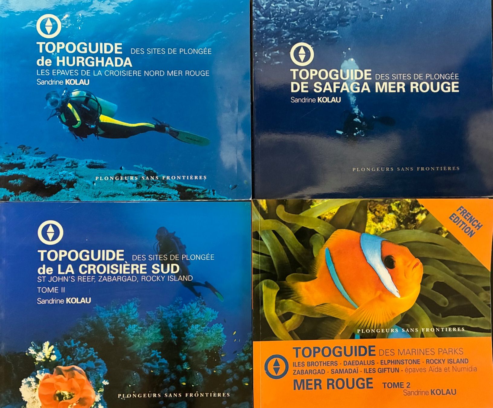 Libri: Topo guides sur la Mer Rouge, pour plongeurs.... – Usato da Moutier venduto da Lebaladin63