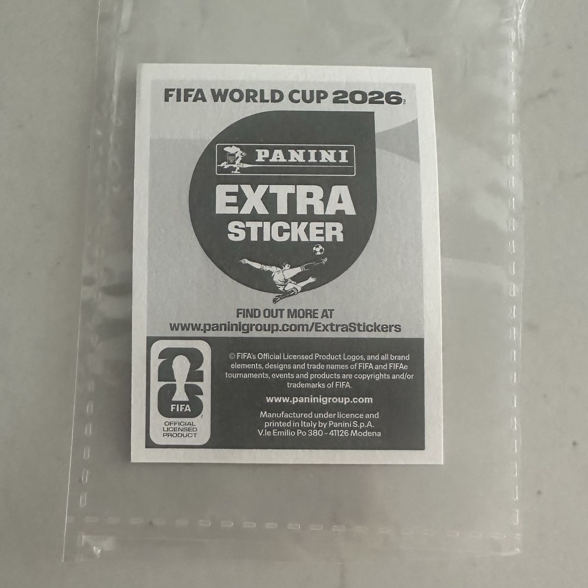 Panini Sammelbilder & Trading cards: Cristiano Ronaldo Extra Sticker Lila Panini – Neu (gemäss Beschreibung) aus Thalwil von yadi01 1