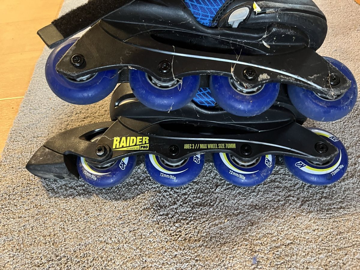 K2 Pattini in linea & Pattini a rotelle: K2 Raider Pro Inline Skates, Grösse 35 bis 40. – Usato da Seon venduto da Sonnenblume95 5