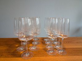 15 Zwiesel Vivid Senses Gläser (7x Allround, 8x Sektglas)