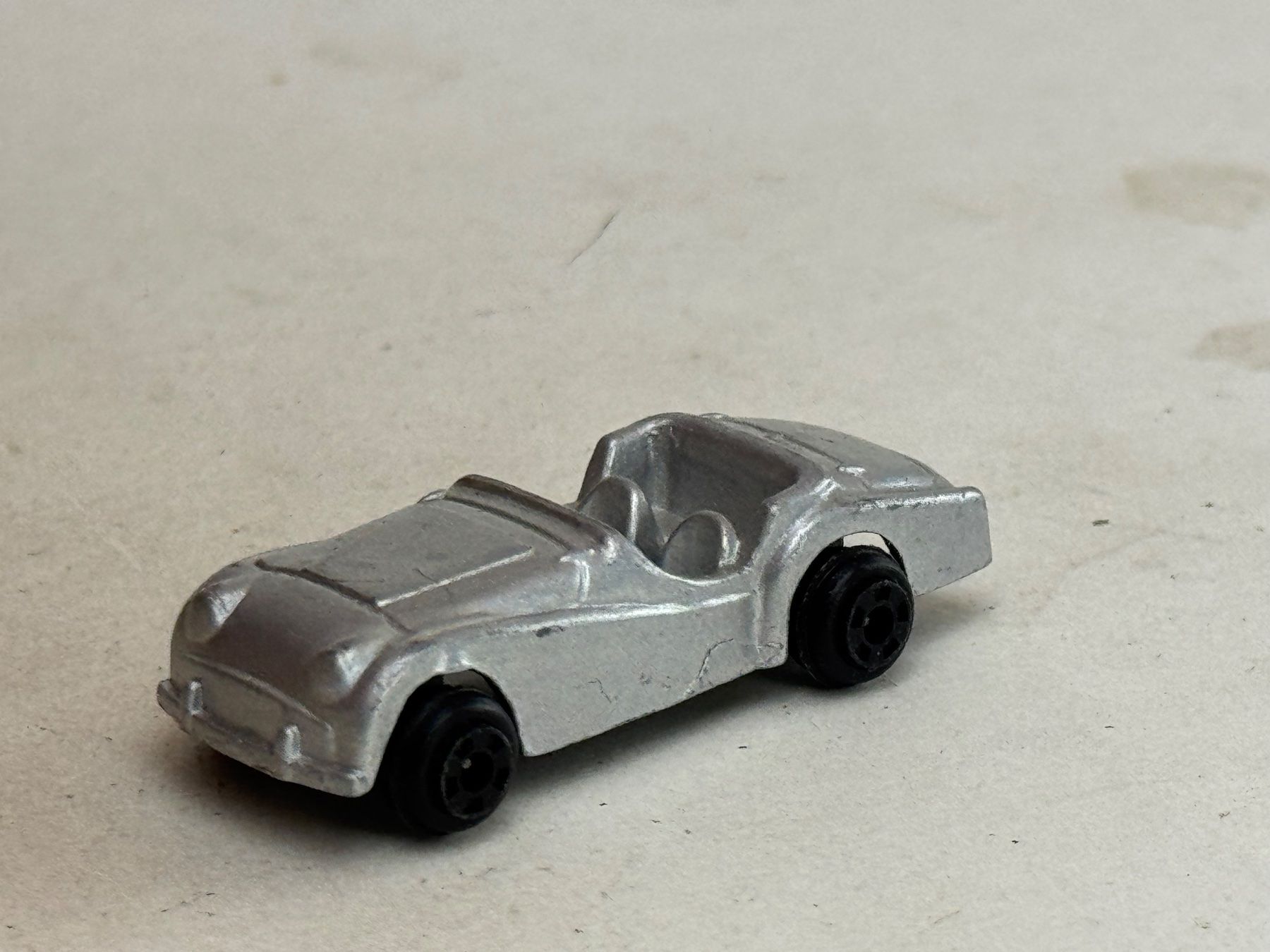 Jeep Modellini d'auto: GB5- Metallmodell Triumph TR4 silbern – Usato da Elm venduto da Wikmtz