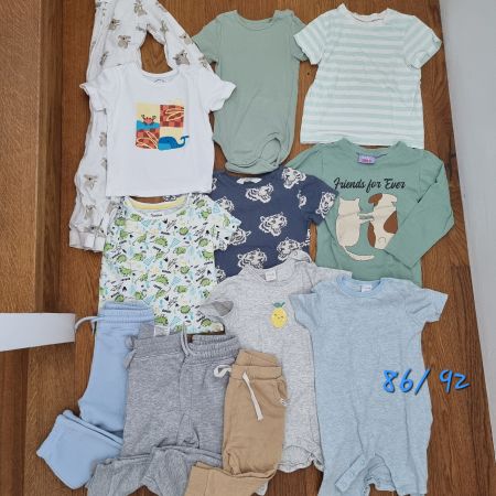 Baby Kleider-Set Sommer 86/92 - kleiderpaket- jungs