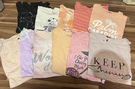 T-Shirt Set für Teenager ab 158/164 bis S