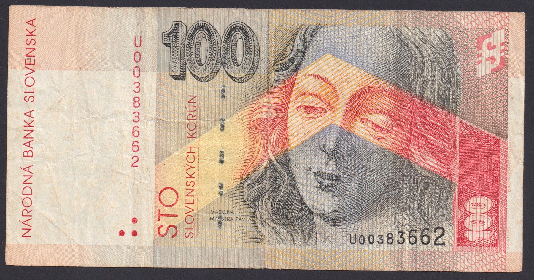 Banknoten: Slowakei 100 Korun 2001 – Gebraucht aus Brugg AG von banknoten_muesli