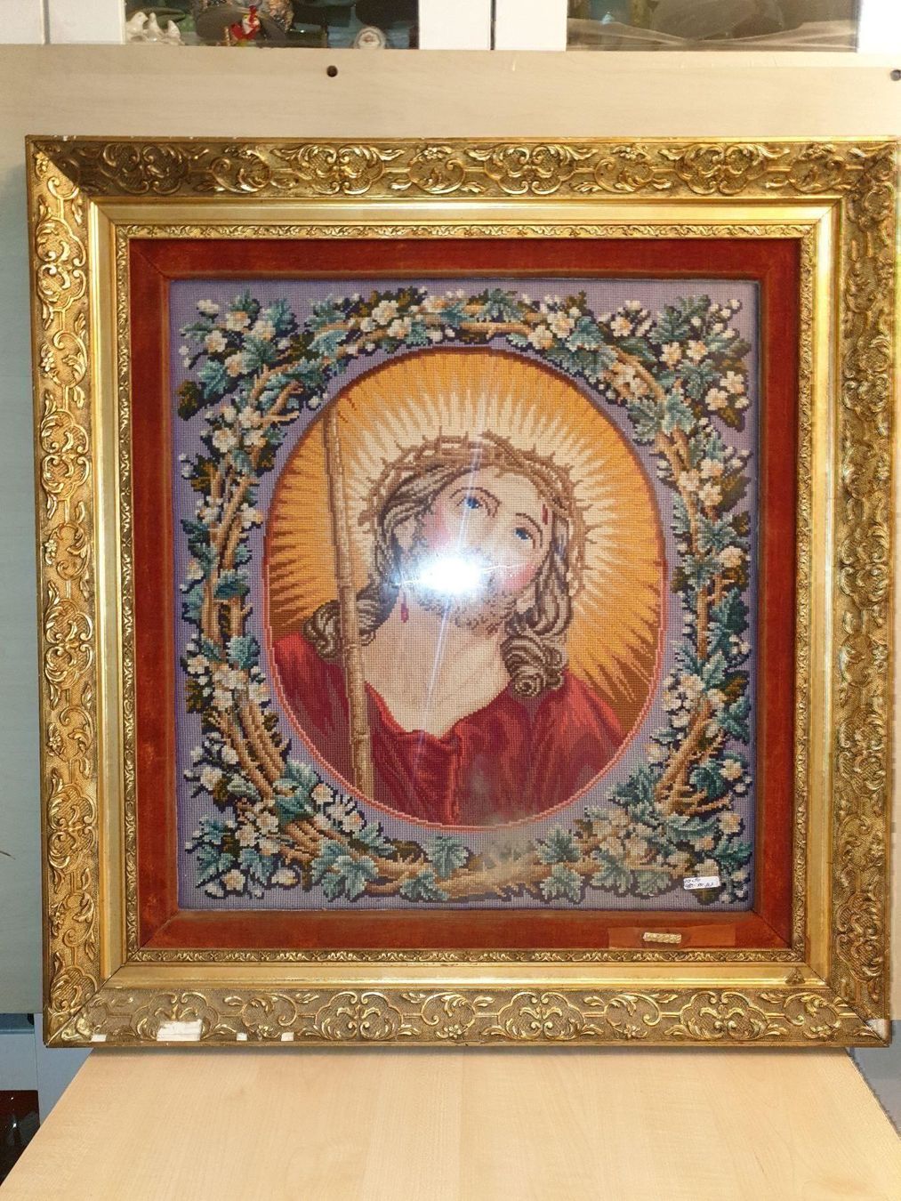 Foto & Immagini: Jesusbild Gobelin Bild – Usato da Kriens venduto da gra_fhn7