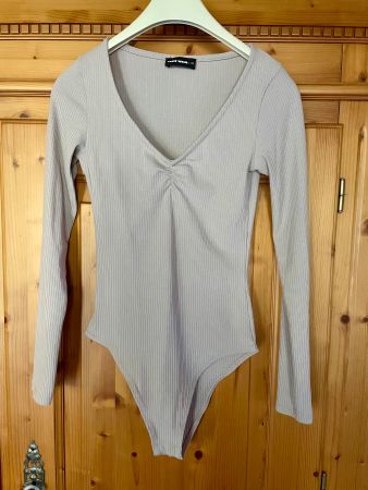 TALLY WEIJL BODY - BEIGE - GRÖSSE - XS - WIE NEU - AN