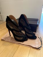 Bottes Alaia neuves Daim Noir Filet Taille 39
