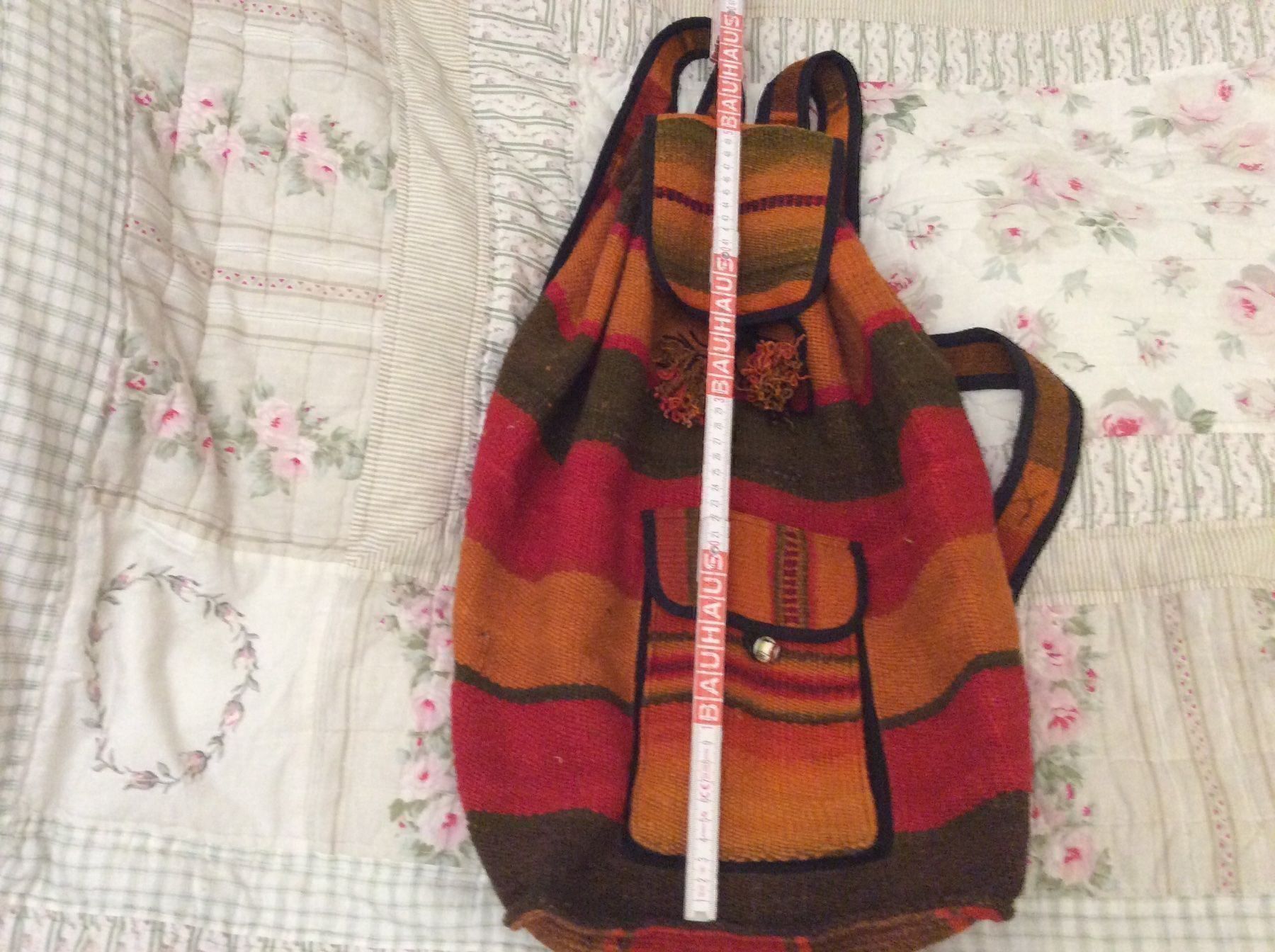 Zaini: Andean peruanischer Rucksack handgewebte – Nuovo (secondo la descrizione) da Winterthur venduto da Kristiinag 5