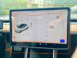 Tesla model 3 & Y Rahmenschutz aus Silikon