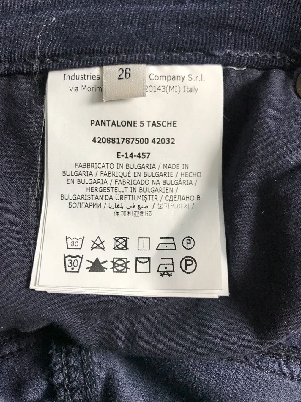Cerruti Pantaloni: Cerruti Hose gr 26 – Nuovo (secondo la descrizione) da Sempach venduto da katzaana3 3