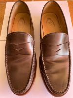 Mocassins TOD'S homme cuir marron