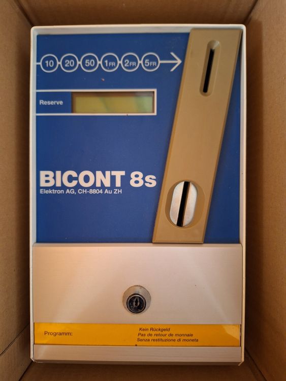 BICONT 8s Münzschaltautomat Waschküche (Gebraucht) in Illighausen für ...
