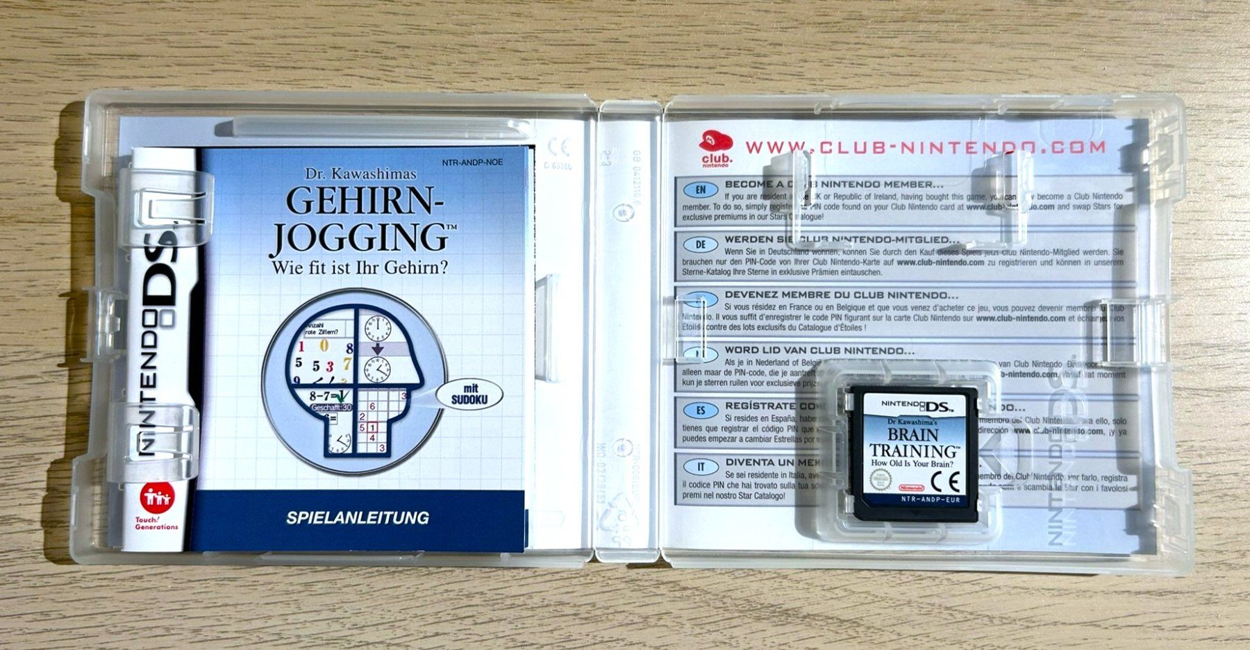 Nintendo Spiele: Gehirn-Jogging Nintendo DS – Gebraucht aus St. Gallen von Alpine.Arcade 2