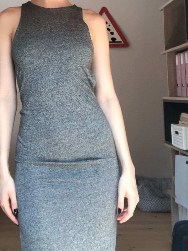 H&M Vestiti: Robe en gris chiné – Usato da Bulle venduto da sop_ct6x 3