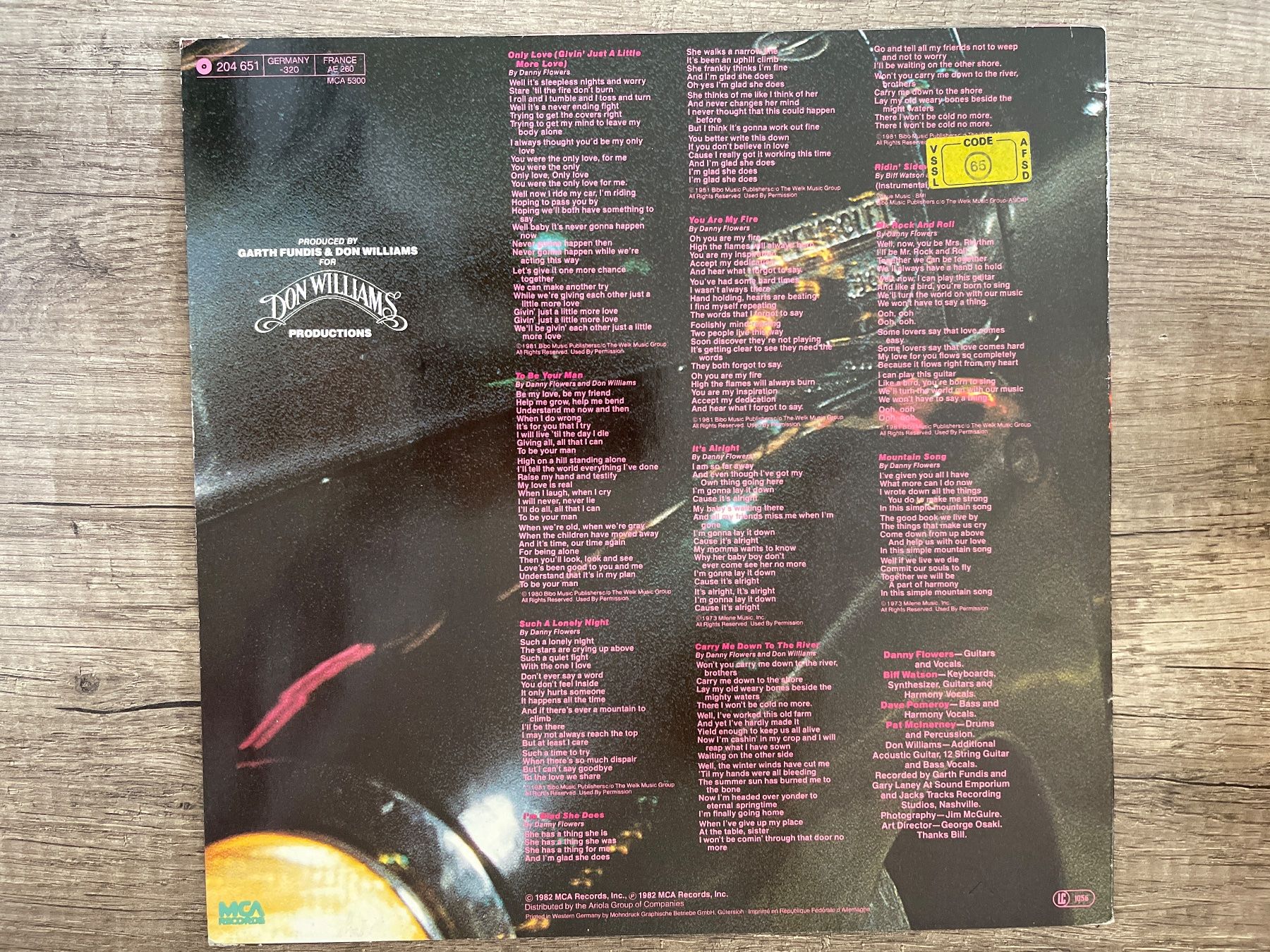 Dischi in vinile: A338/The Scratch Band Featuring Danny Flowers – Usato da Frutigen venduto da Philippe_jsp 1