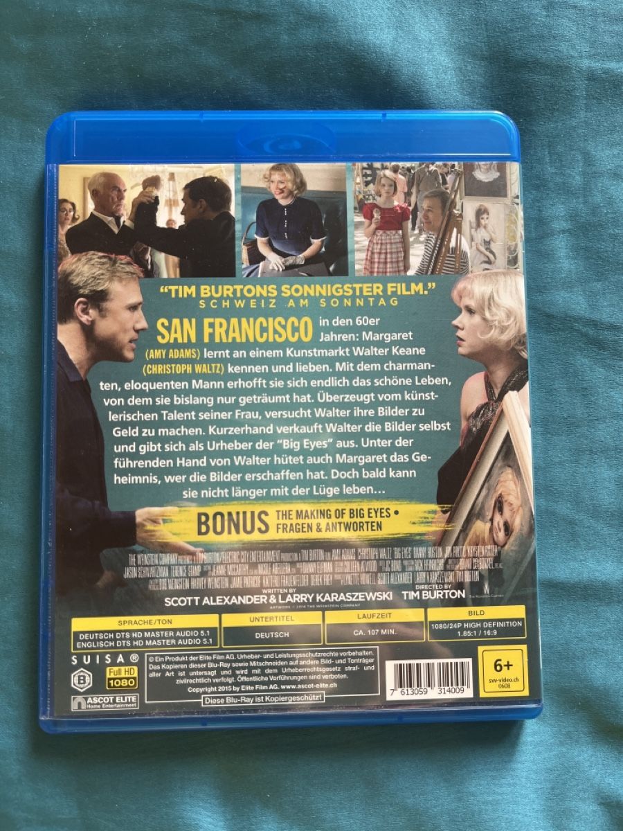 Tutti i DVDs: Big Eyes – Usato da Haslen AI venduto da GOLD73 1