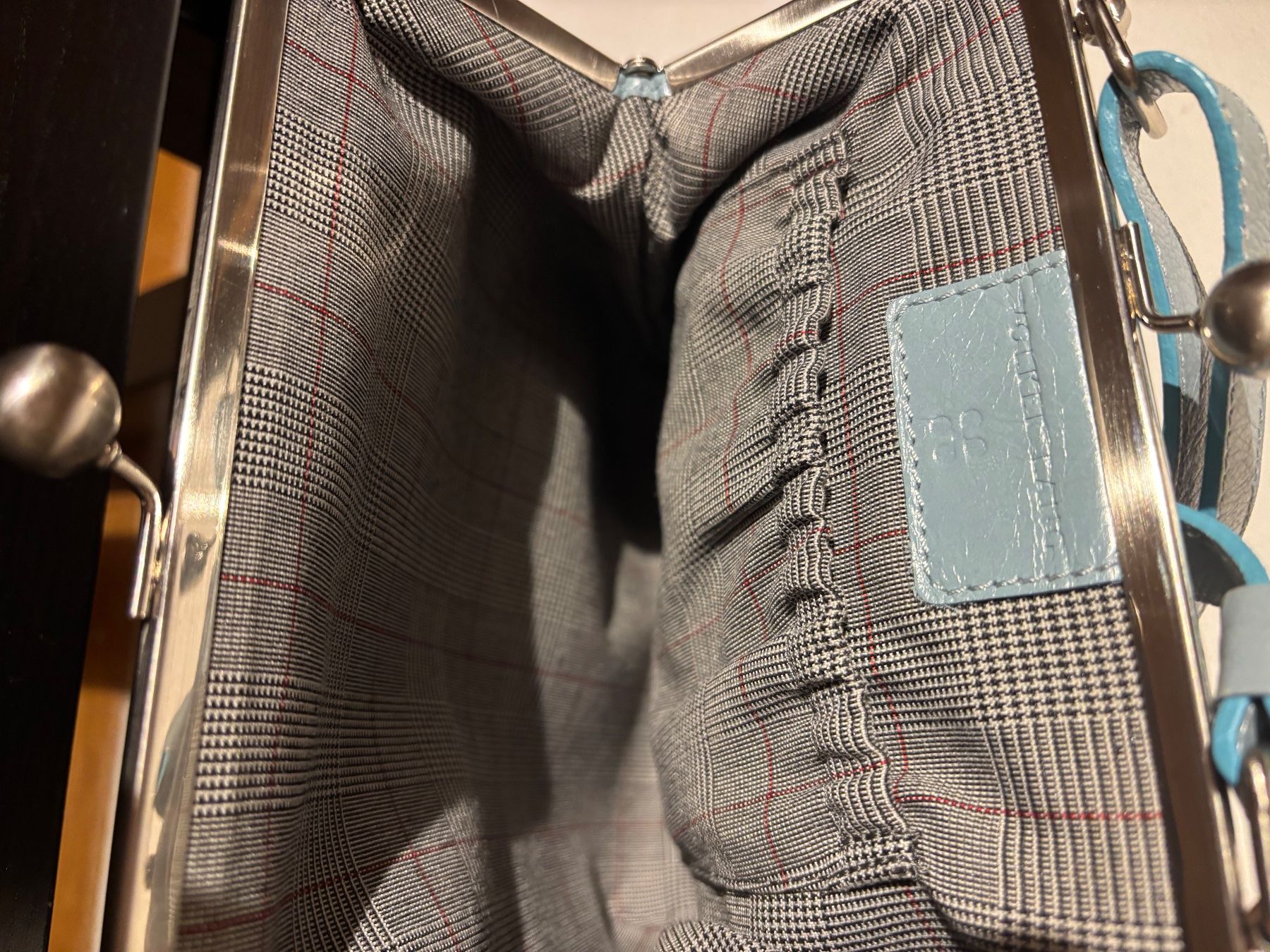 Borse da donna: Handtasche Volker Lang – Nuovo (secondo la descrizione) da Schönried venduto da habakuk08 3