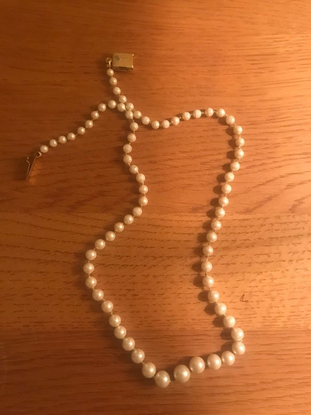Catenine: Perlenkette Halskette 50cm – Usato da Ebmatingen venduto da dartim