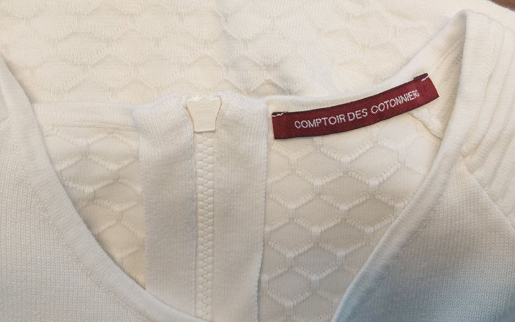Comptoir des Cotonniers Maglioni & Felpe: Pullover Baumwolle Comptoir des Cotonniers XL weiss – Nuovo (secondo la descrizione) da Köniz venduto da scopello12 5
