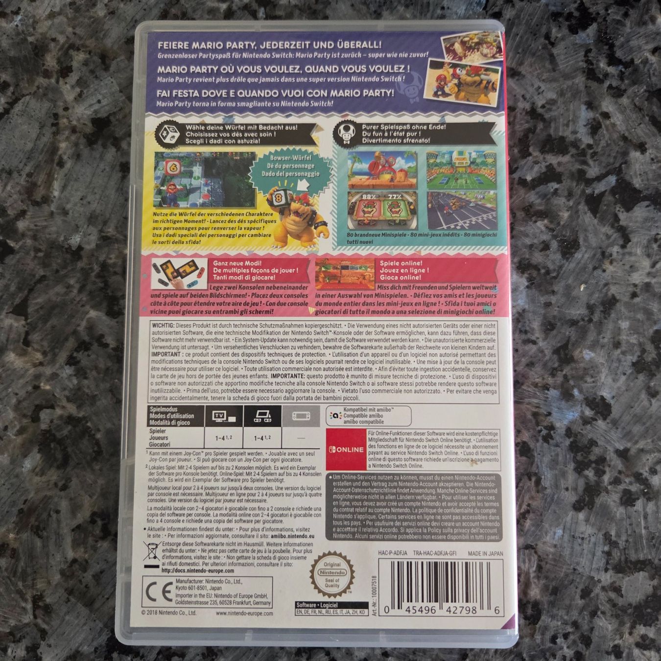 Nintendo Spiele: Super Mario Party - Nintendo Switch – Gebraucht aus Vernayaz von Lecoffreromand 1