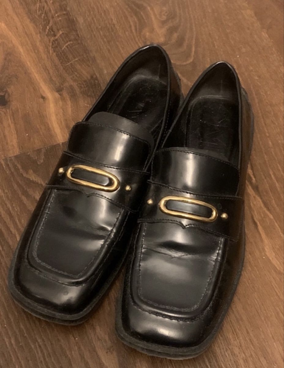 Mango Scarpe da donna: Mango Leather Loafers – Usato da Kriens venduto da qij_5ghs 2