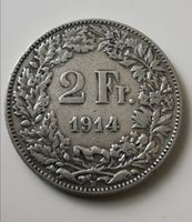 2 Franken 1914 Silber