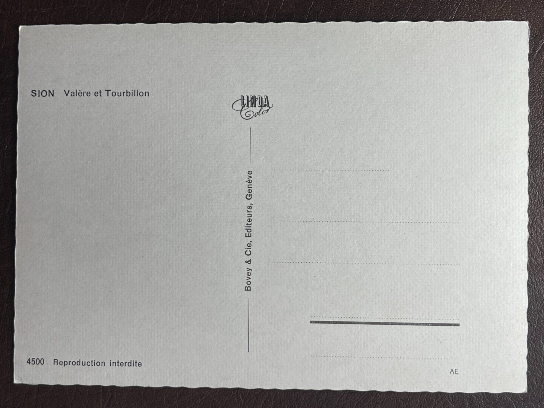 Ansichtskarten: Sion, Valère et Tourbillon – Gebraucht aus Steg VS von danwer74 1