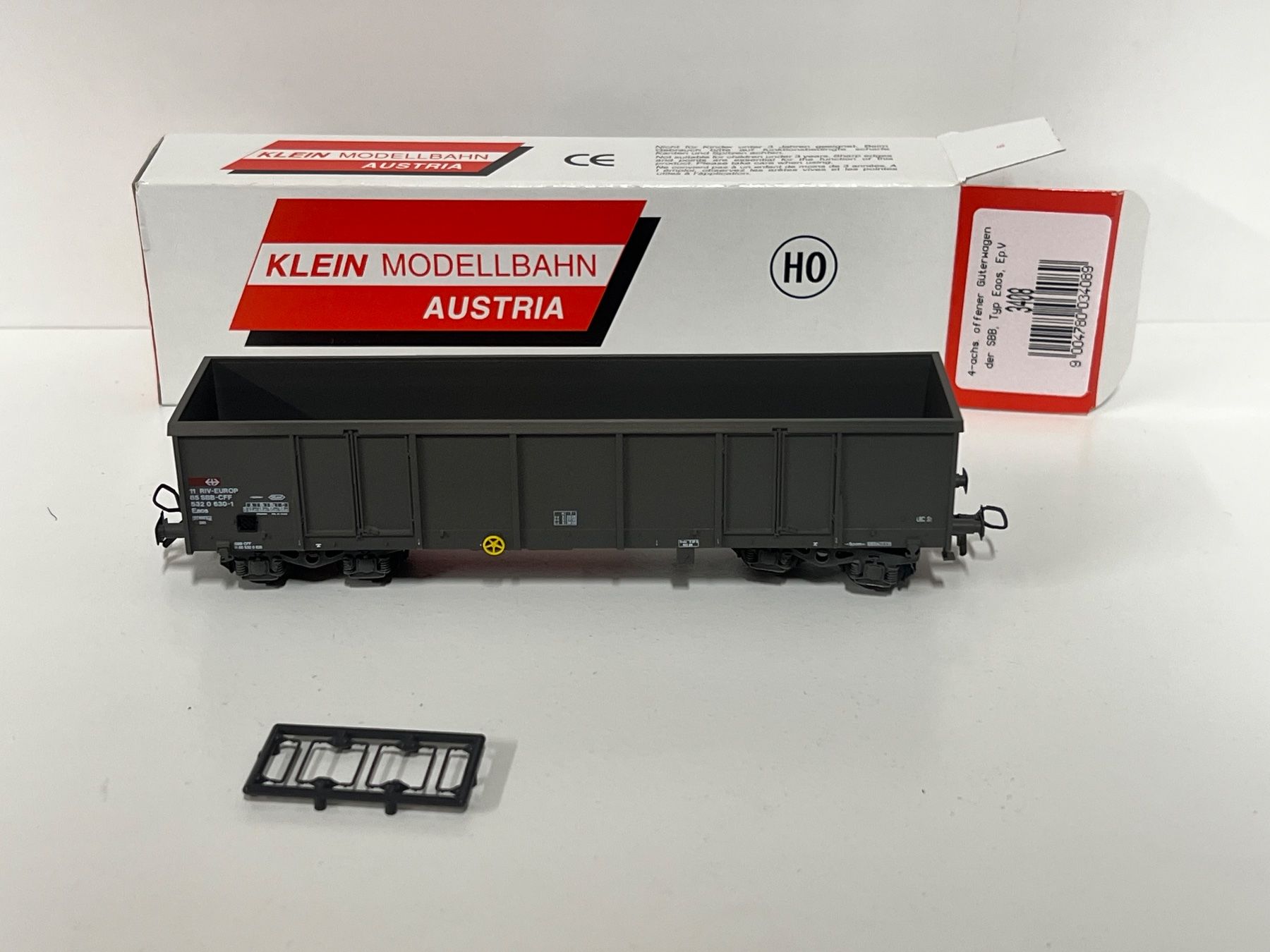 Kleinbahn Modellini di ferrovie: Klein Modellbahn H0 4-achs. SBB  Eaos Ep.V – Nuovo e nell'imballaggio originale da Geroldswil venduto da TopTrain54