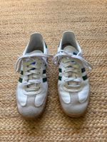 Adidas Samba Weiss/Grün Gr. 39 1/3