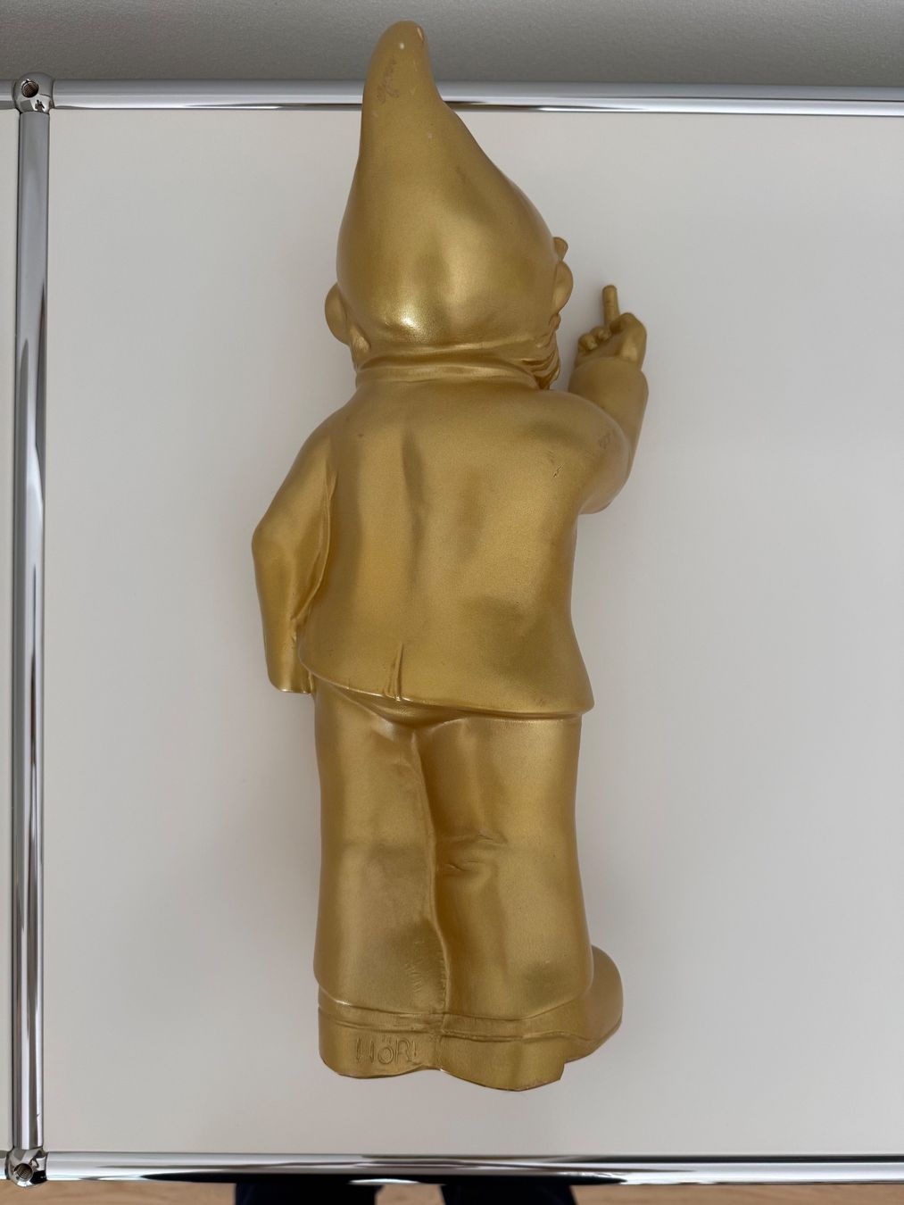 Sculture & Statue: Der Gartenrebell 'Mittelfinger' -Limitierte Serie- – Usato da Bulle venduto da Adi007 2